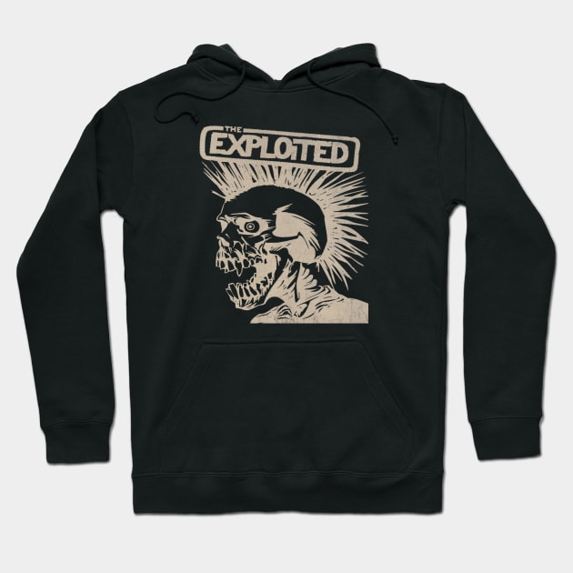 punk skull - the exploited Hoodie by people chain